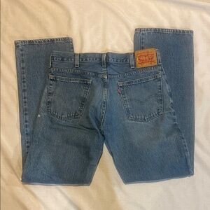 Levi's Men's Straight Fit Blue Jeans